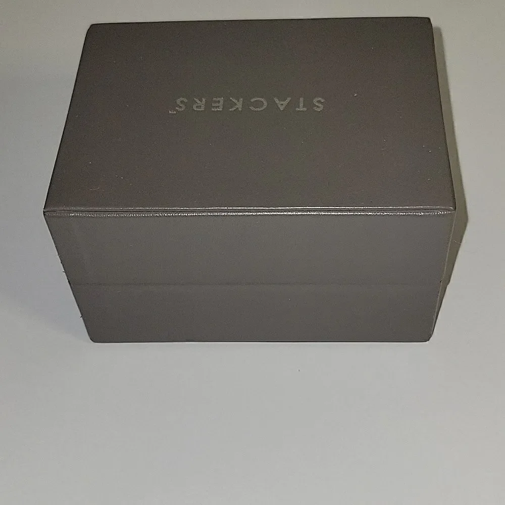 Stackers Travel sized Jewelry Box Taupe 5